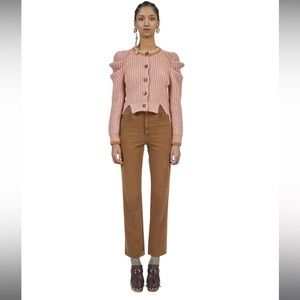 Ulla Johnson Elle Cardigan in Rosewood Size: L, NWT